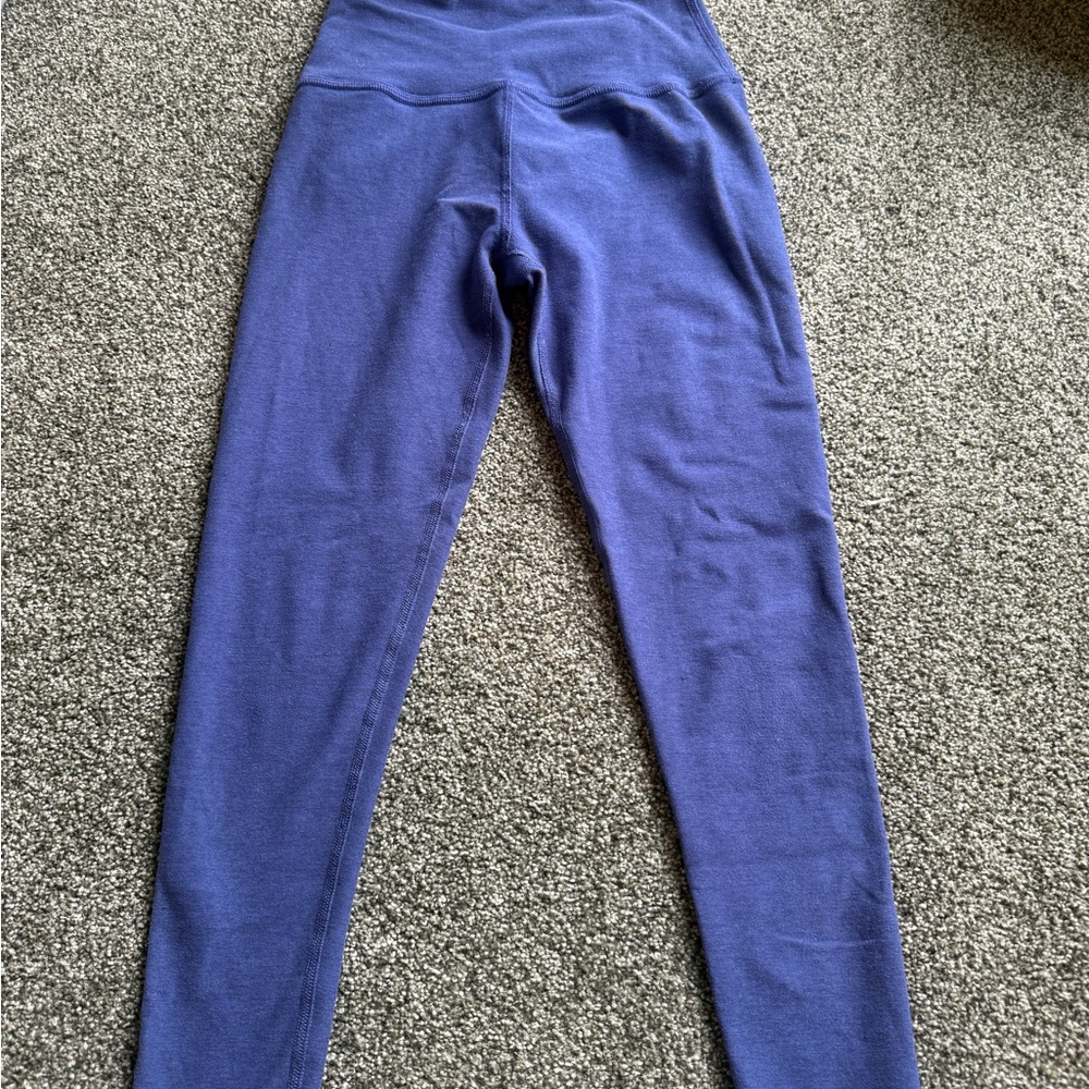 Beyond Yoga 7/8 Yoga Blue Leggings